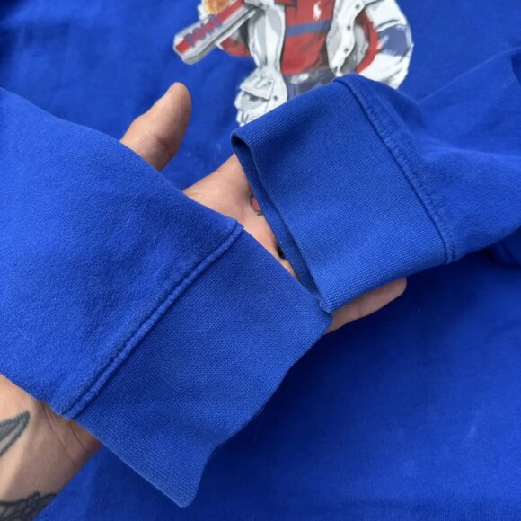 Polo Bear | Ralph Lauren Ski Teddy Bear Crewneck | Men's XL - Picture 5 of 8